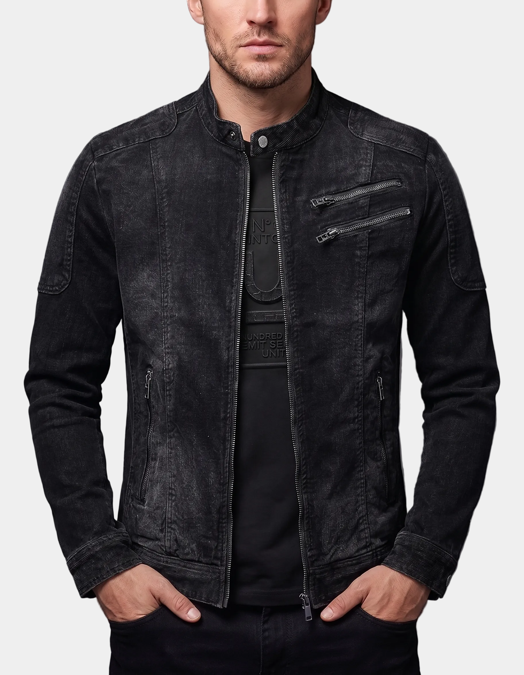 Montara Onyx – Chaqueta Vaquera Negra