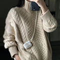 Elowen | Chaqueta de Cachemira con Cremallera