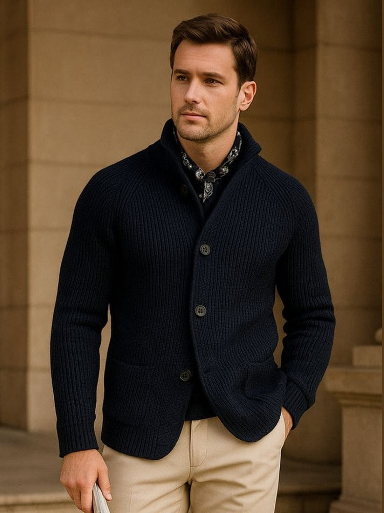 Henrik™ | Chaqueta de punto con botones