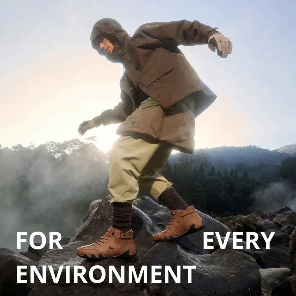 Zapato Patagon™ | Cuero Confort Impermeable y Respirable