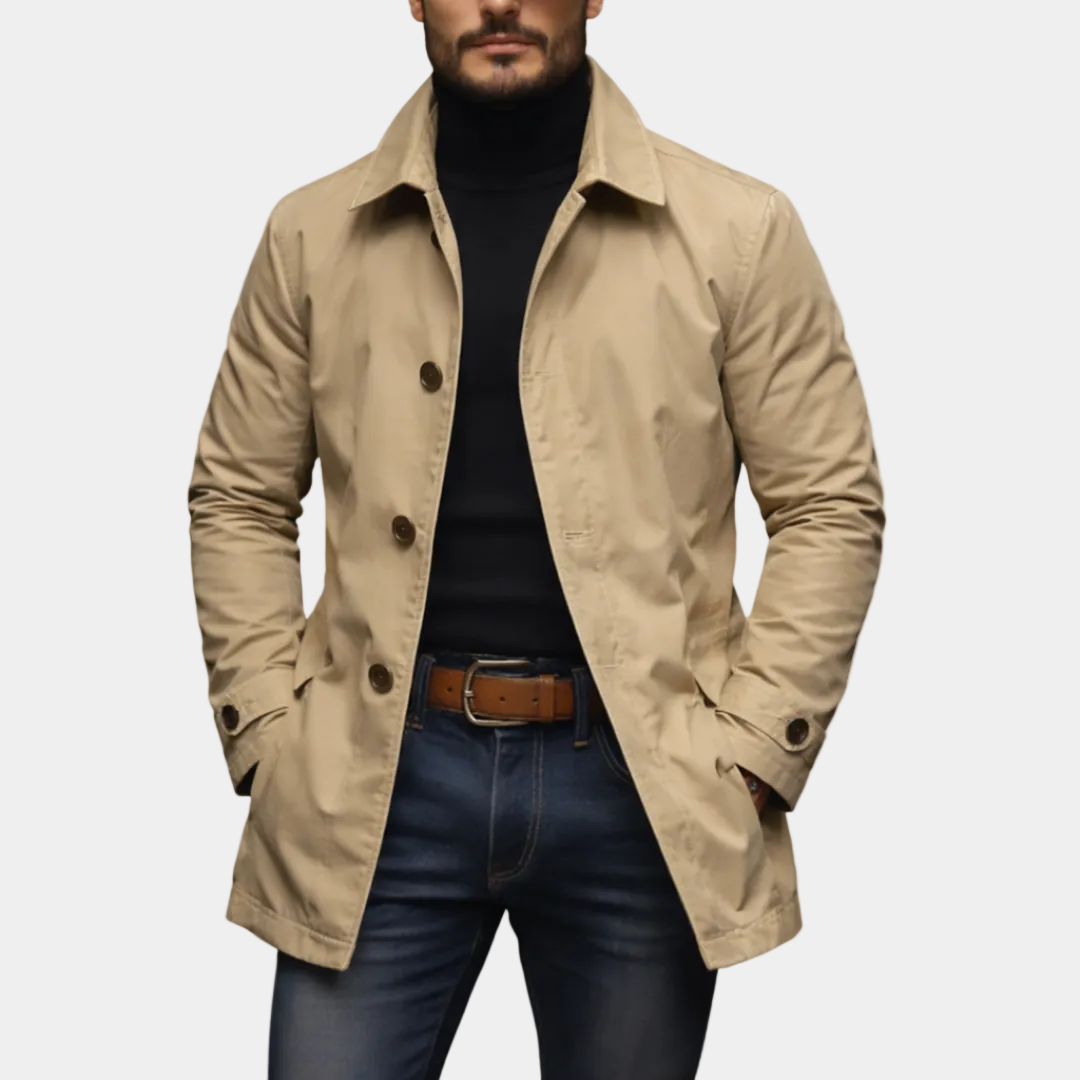 Alessandro™ | Abrigo Impermeable Hareth