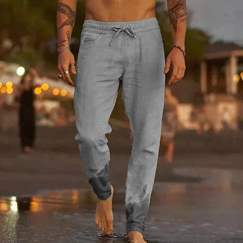 Mateo | Pantalones de Playa de Lino