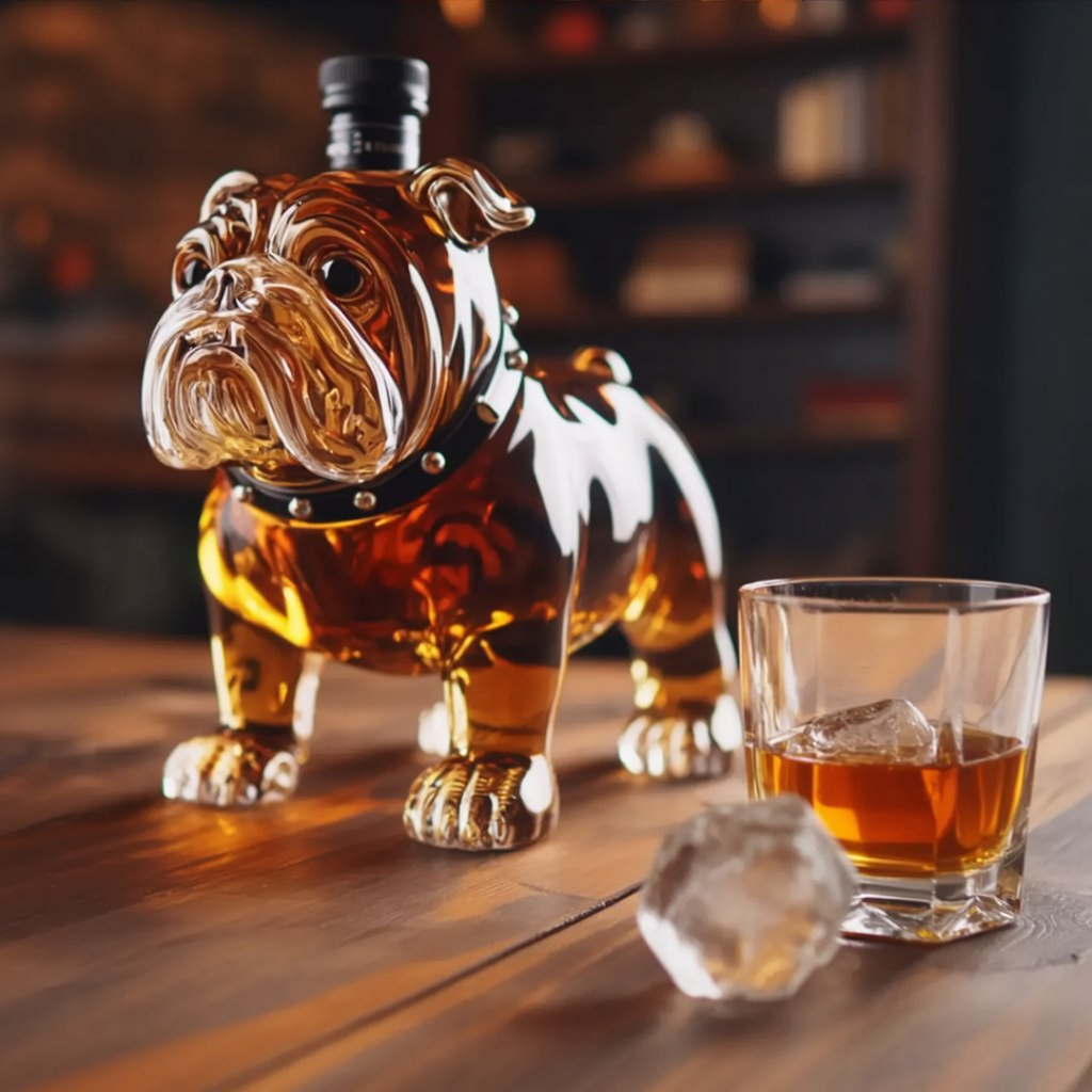 Garrafa de whisky - Edición Bulldog