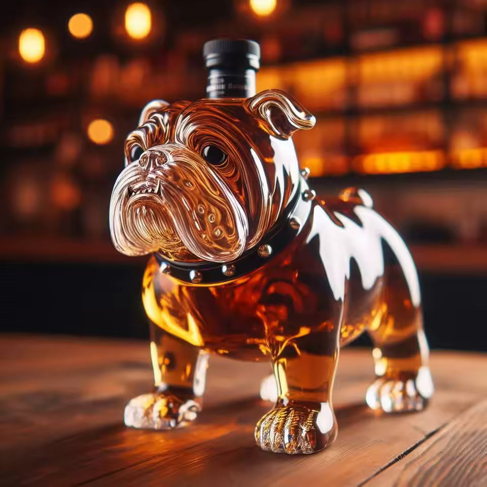 Garrafa de whisky - Edición Bulldog