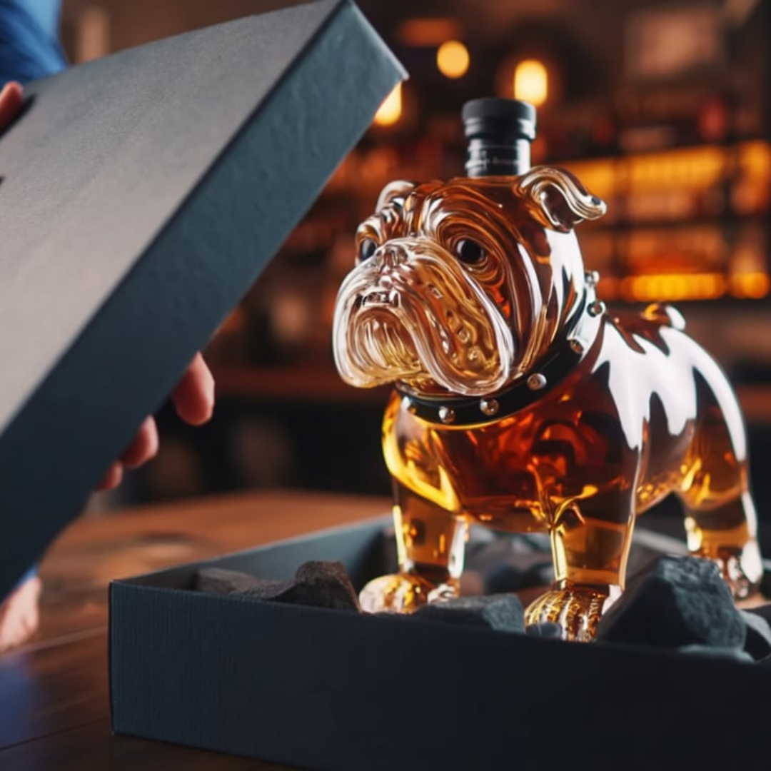 Garrafa de whisky - Edición Bulldog