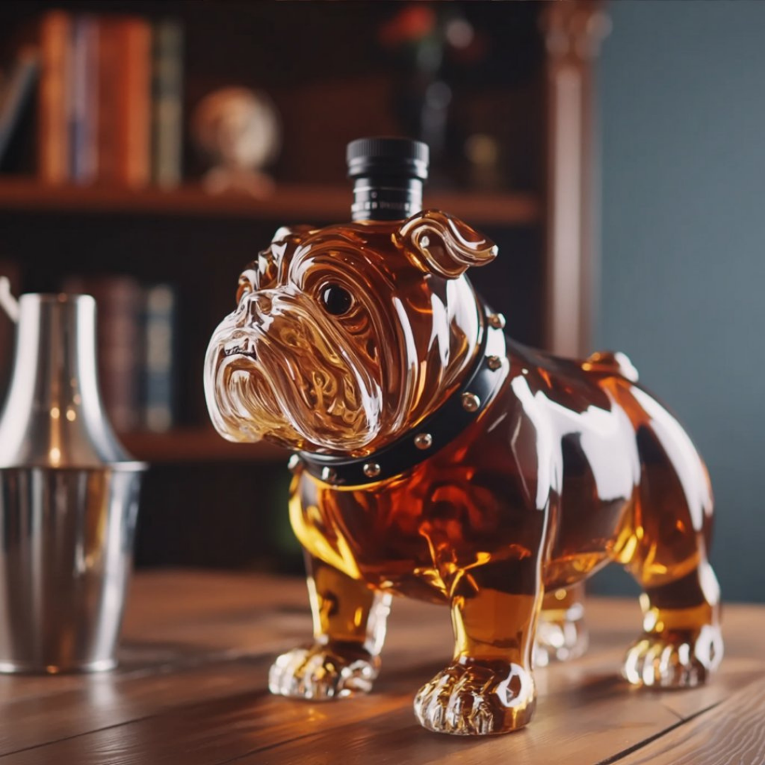Garrafa de whisky - Edición Bulldog