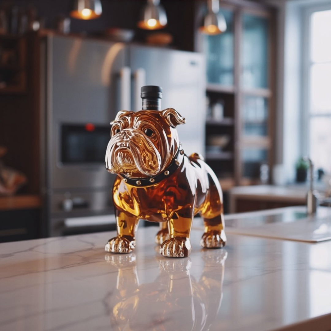 Garrafa de whisky - Edición Bulldog