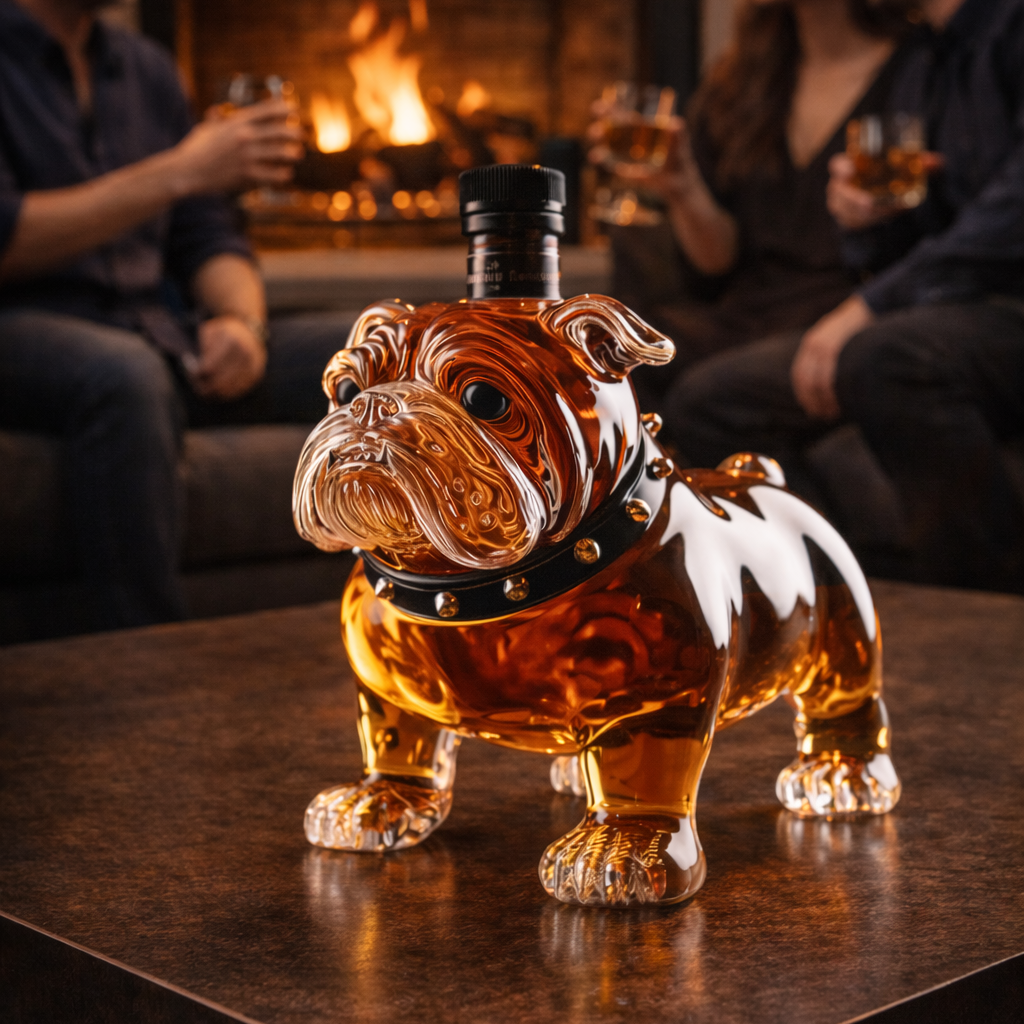 Garrafa de whisky - Edición Bulldog