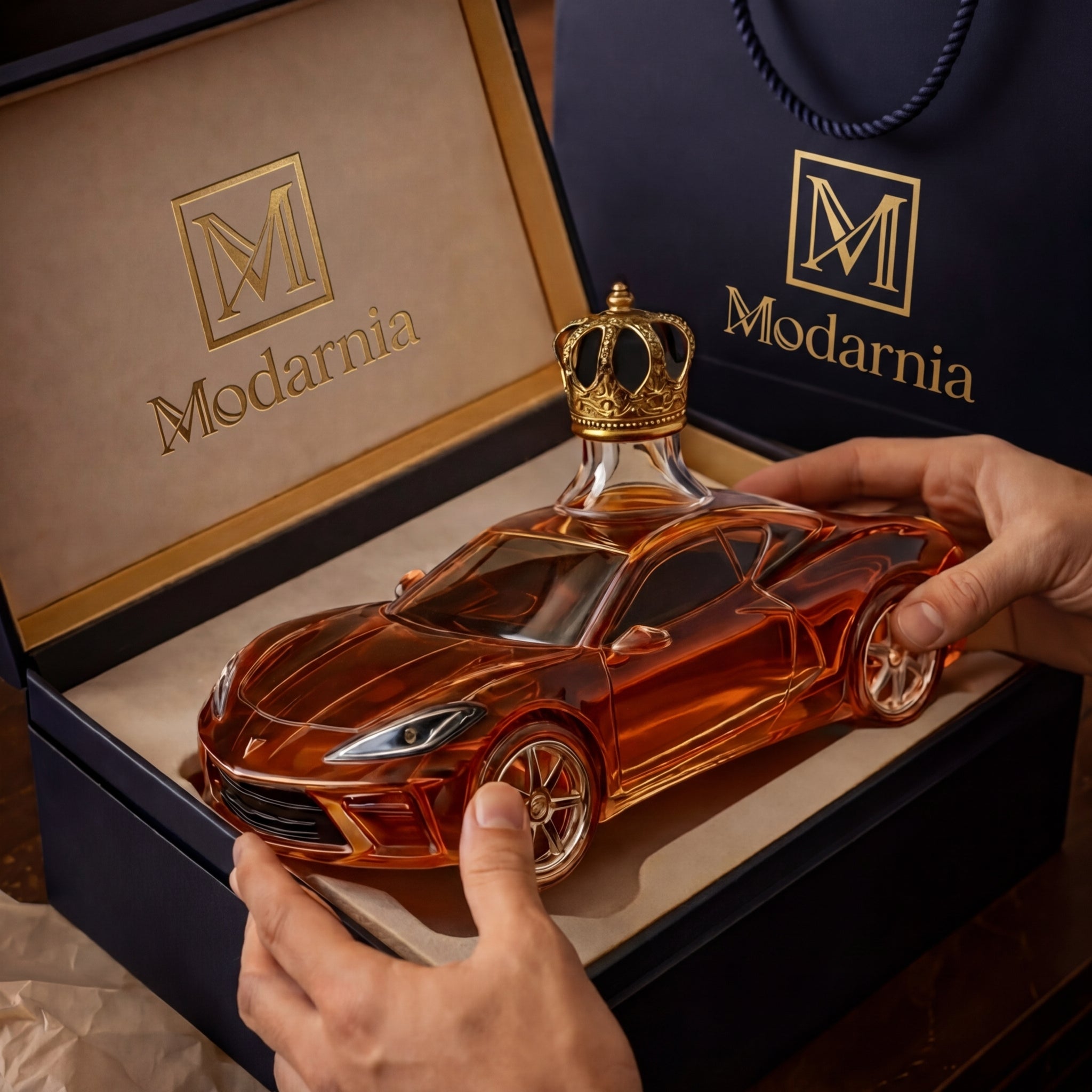 Garrafa de whisky - Edición Corvette