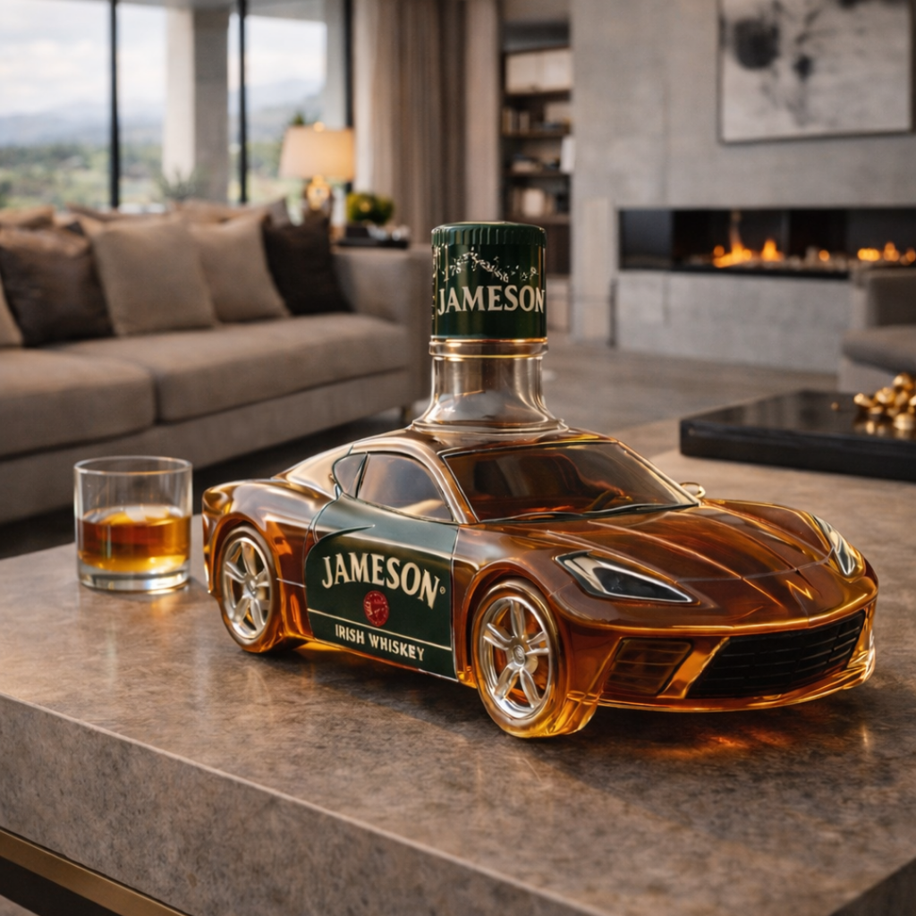 Garrafa de whisky - Edición Corvette