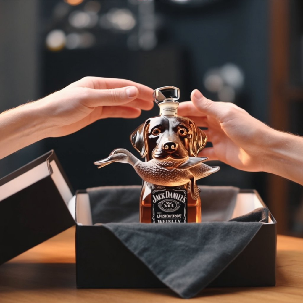 Garrafa de whisky - Edición Pato salvaje