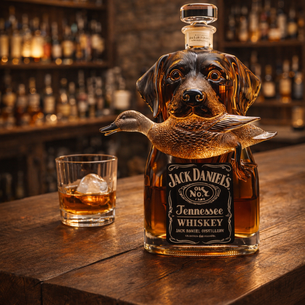 Garrafa de whisky - Edición Pato salvaje