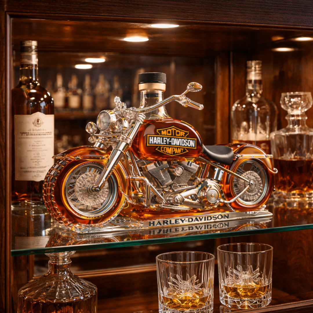 Garrafa de whisky - Edición Harley-Davidson