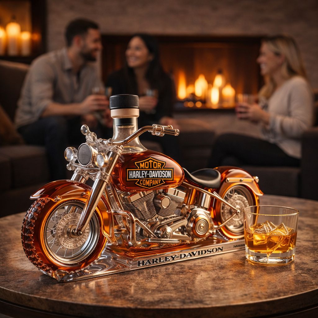 Garrafa de whisky - Edición Harley-Davidson