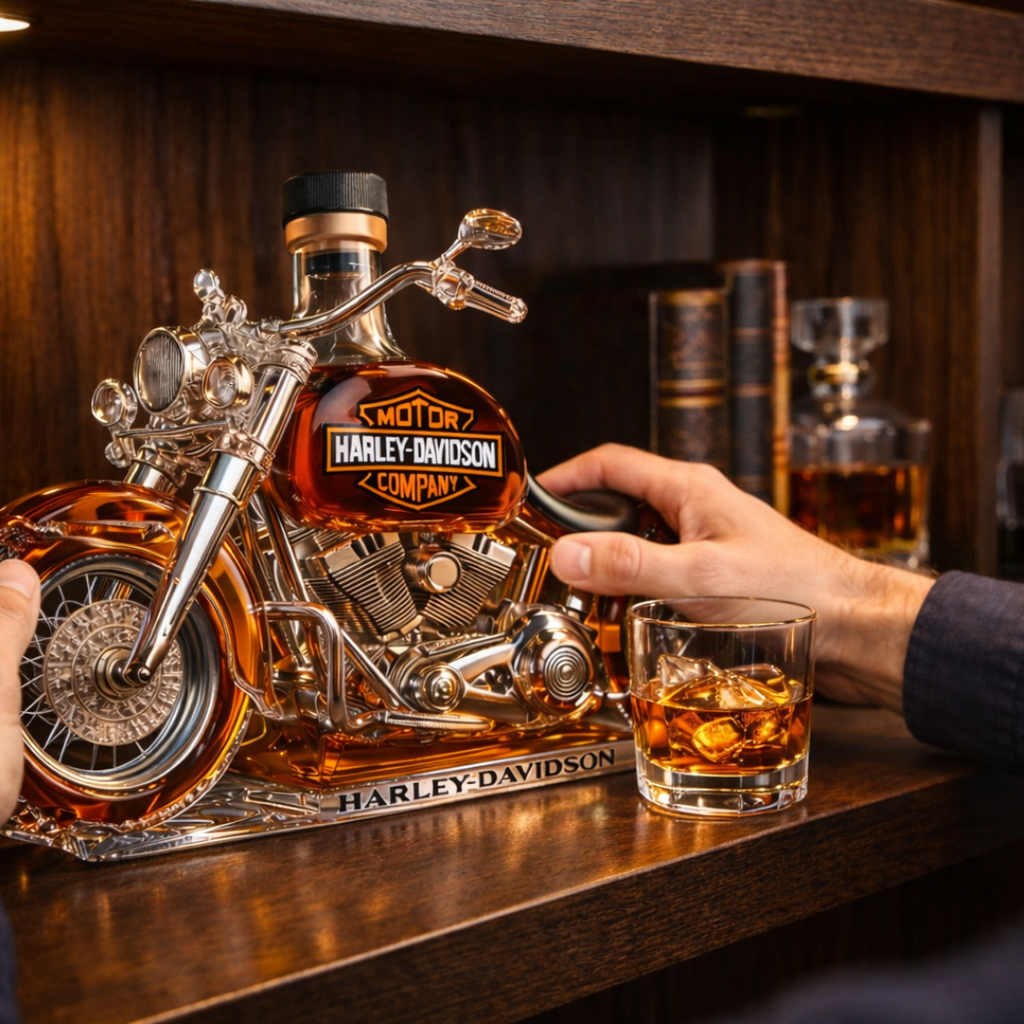 Garrafa de whisky - Edición Harley-Davidson