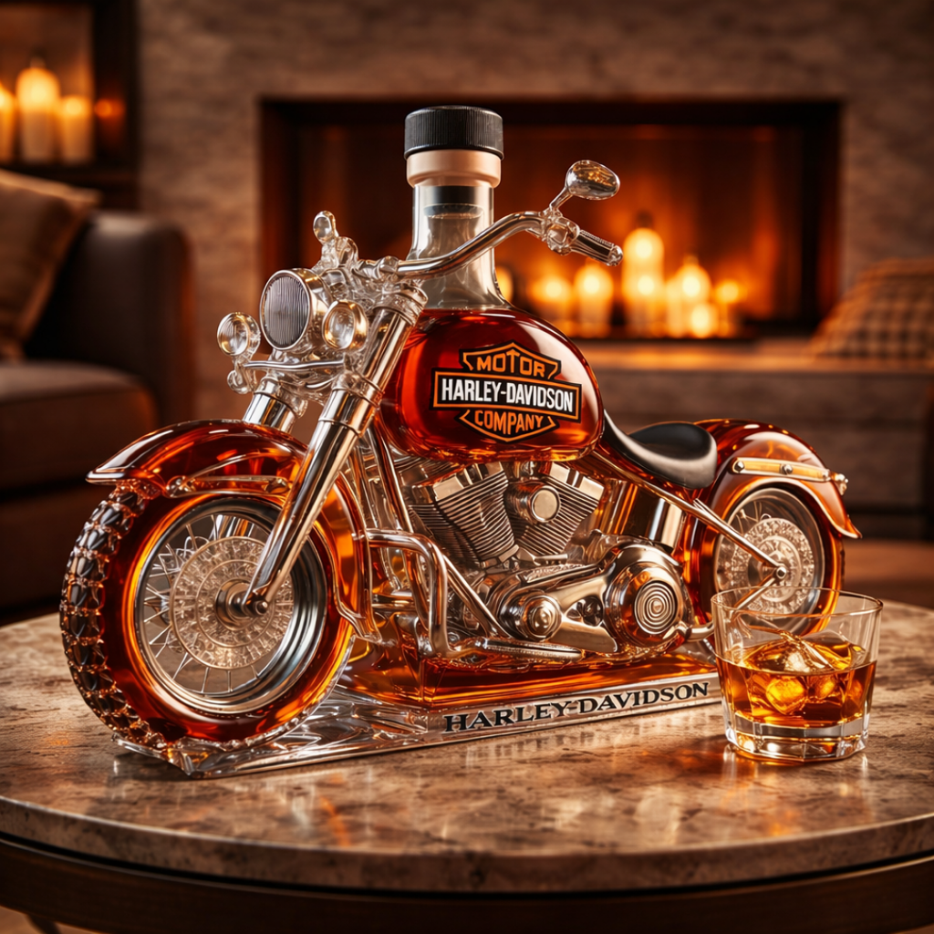 Garrafa de whisky - Edición Harley-Davidson