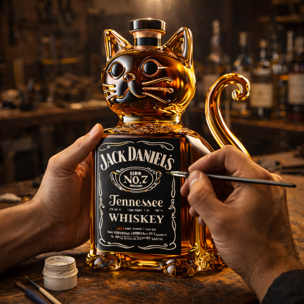 Garrafa de whisky - Edición Chat