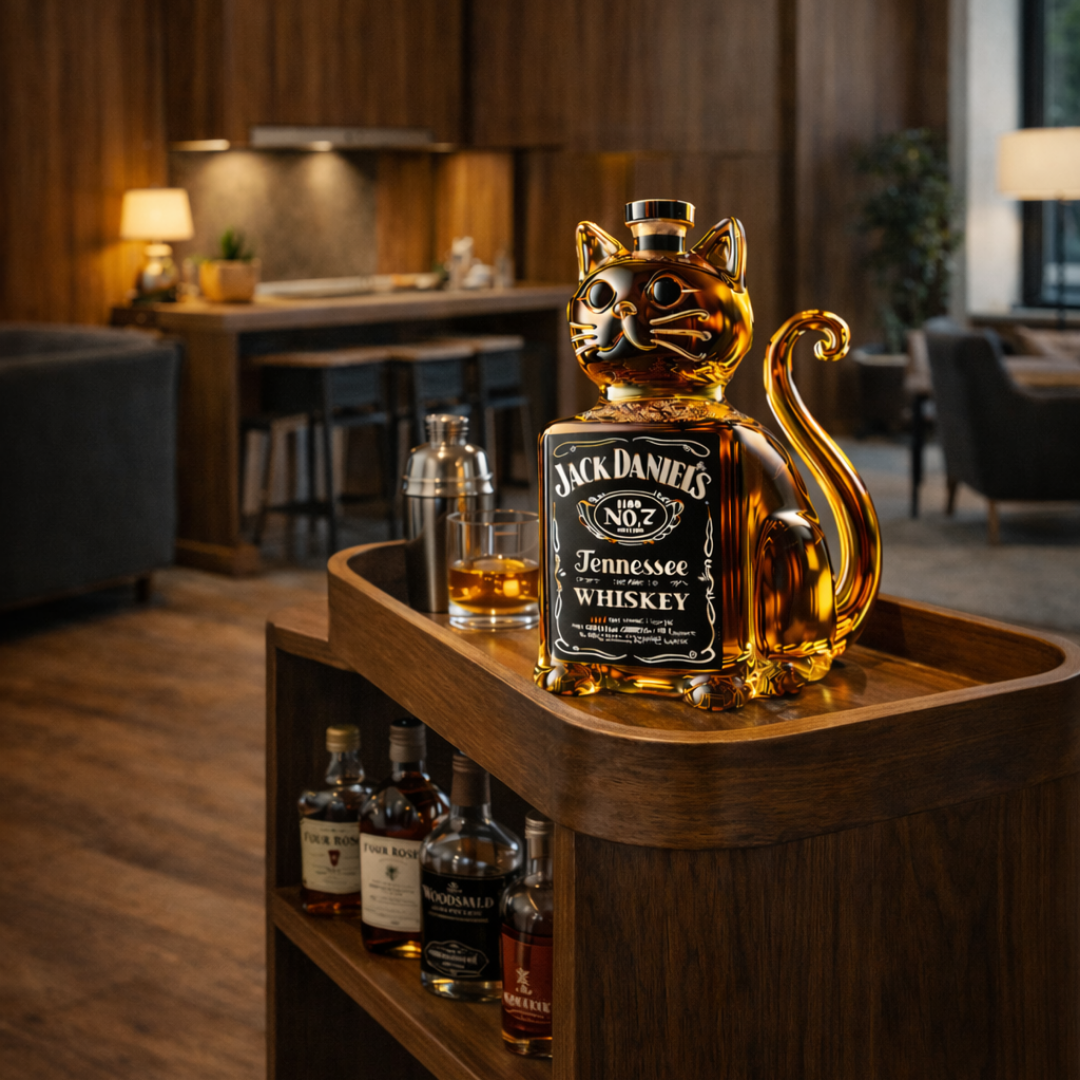 Garrafa de whisky - Edición Chat