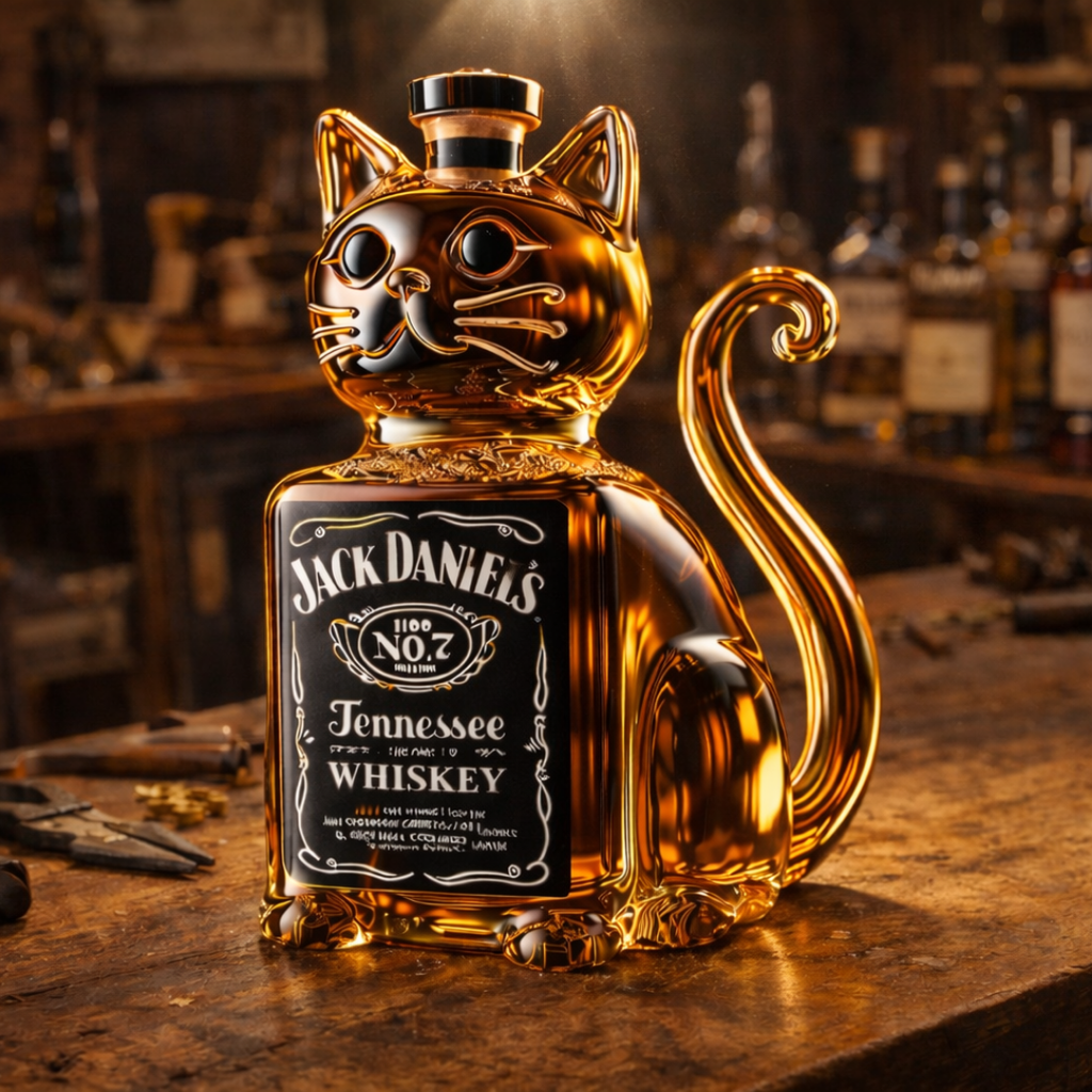 Garrafa de whisky - Edición Chat
