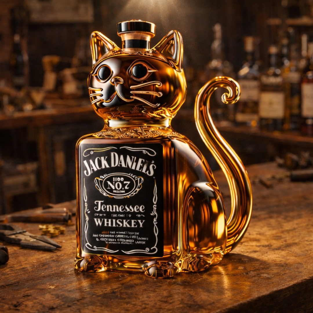 Garrafa de whisky - Edición Chat