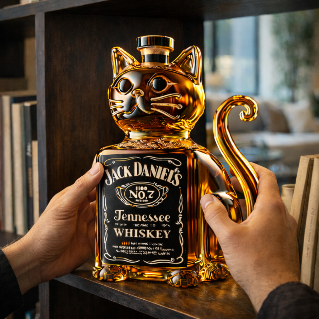 Garrafa de whisky - Edición Chat
