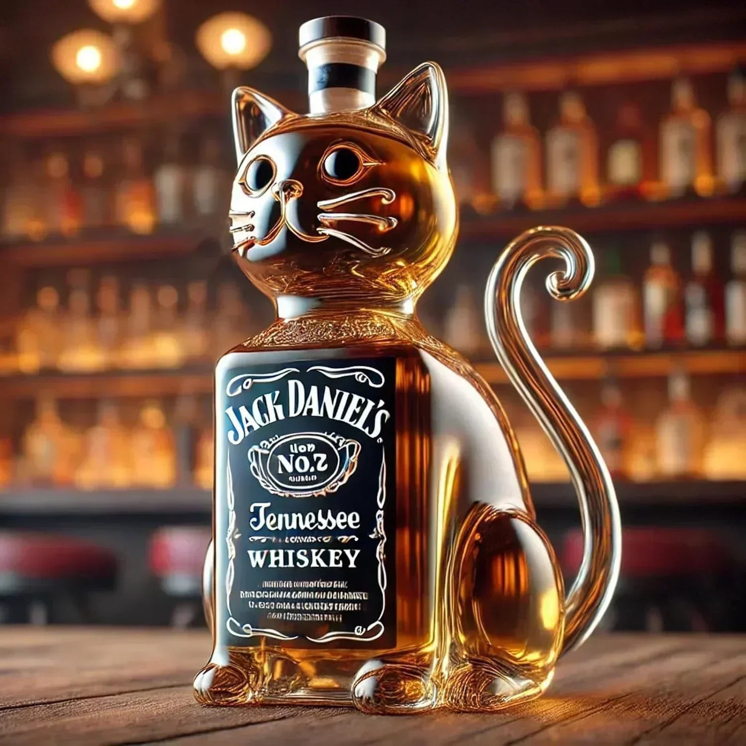 Garrafa de whisky - Edición Chat