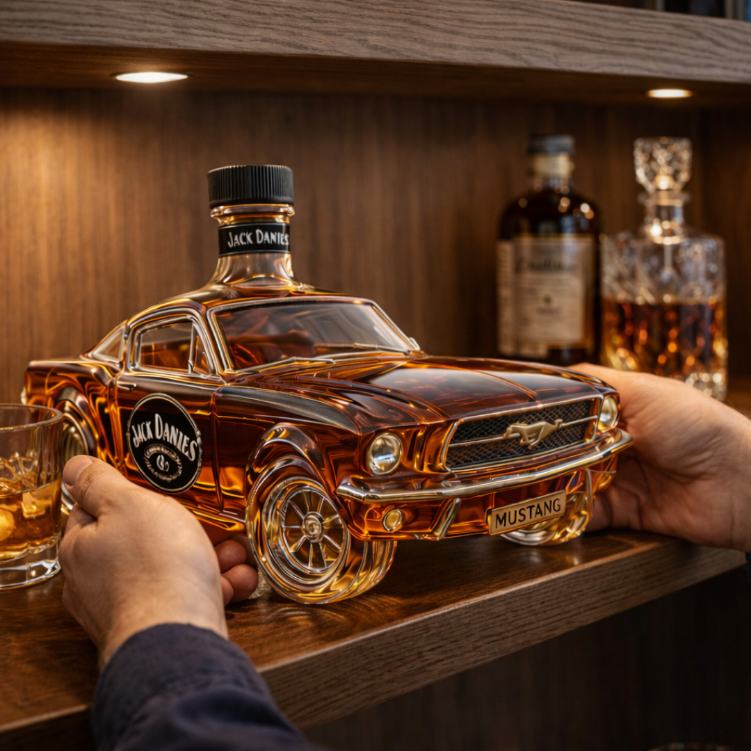 Garrafa de whisky - Edición Mustang