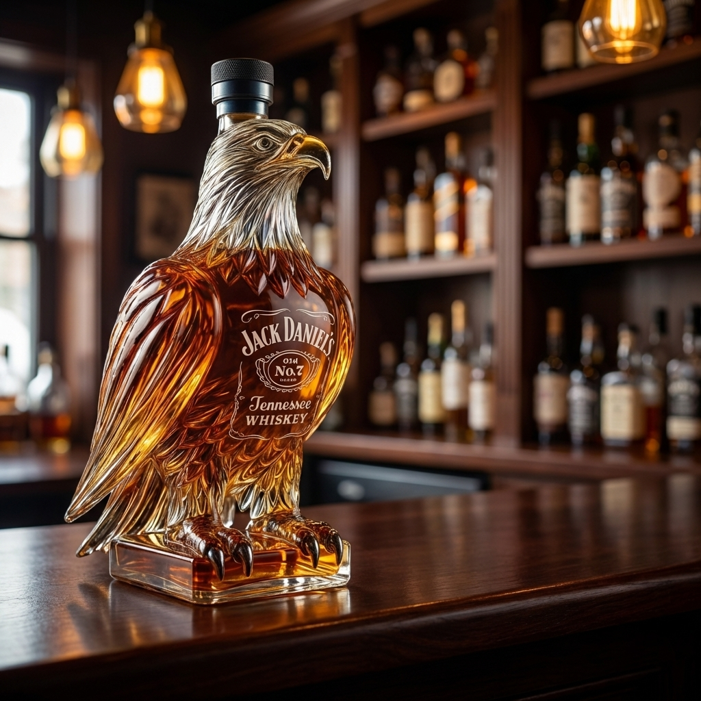 Garrafa de whisky - Edición Águila