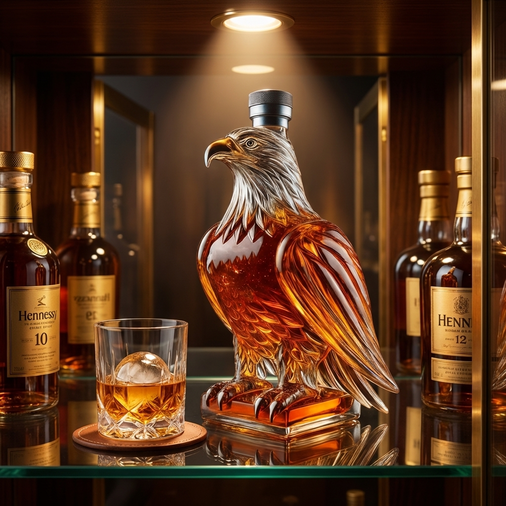 Garrafa de whisky - Edición Águila