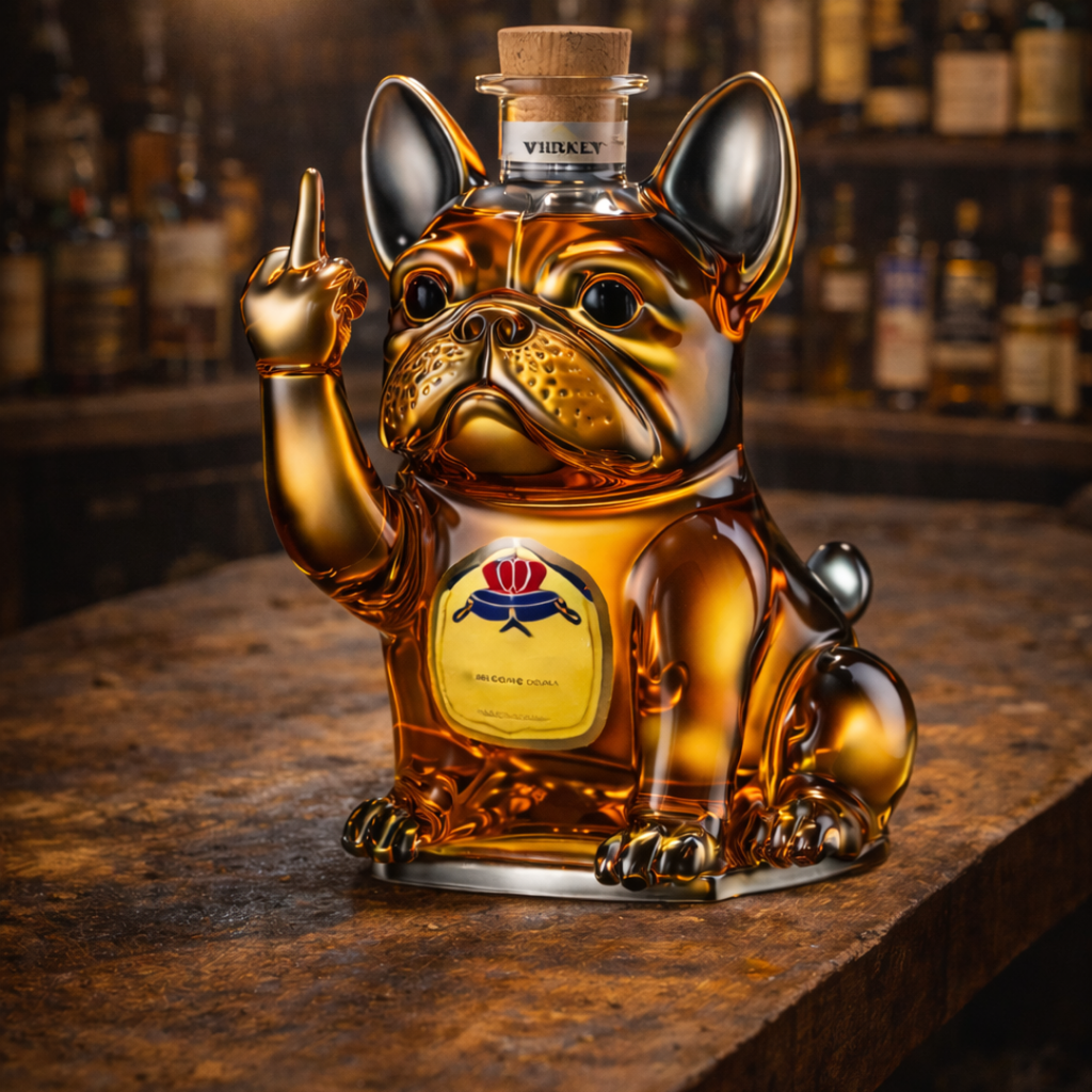 Garrafa de whisky - Edición Canina