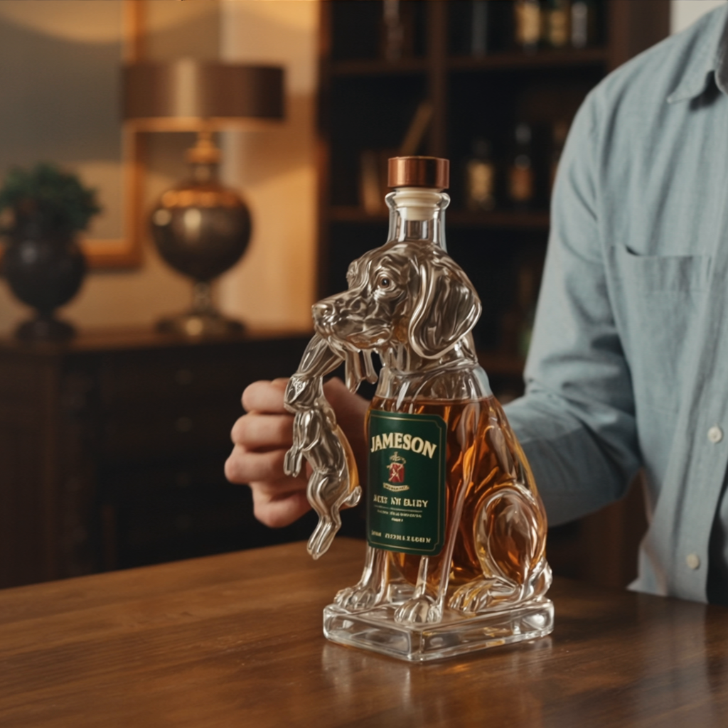Garrafa de whisky - Edición Canina