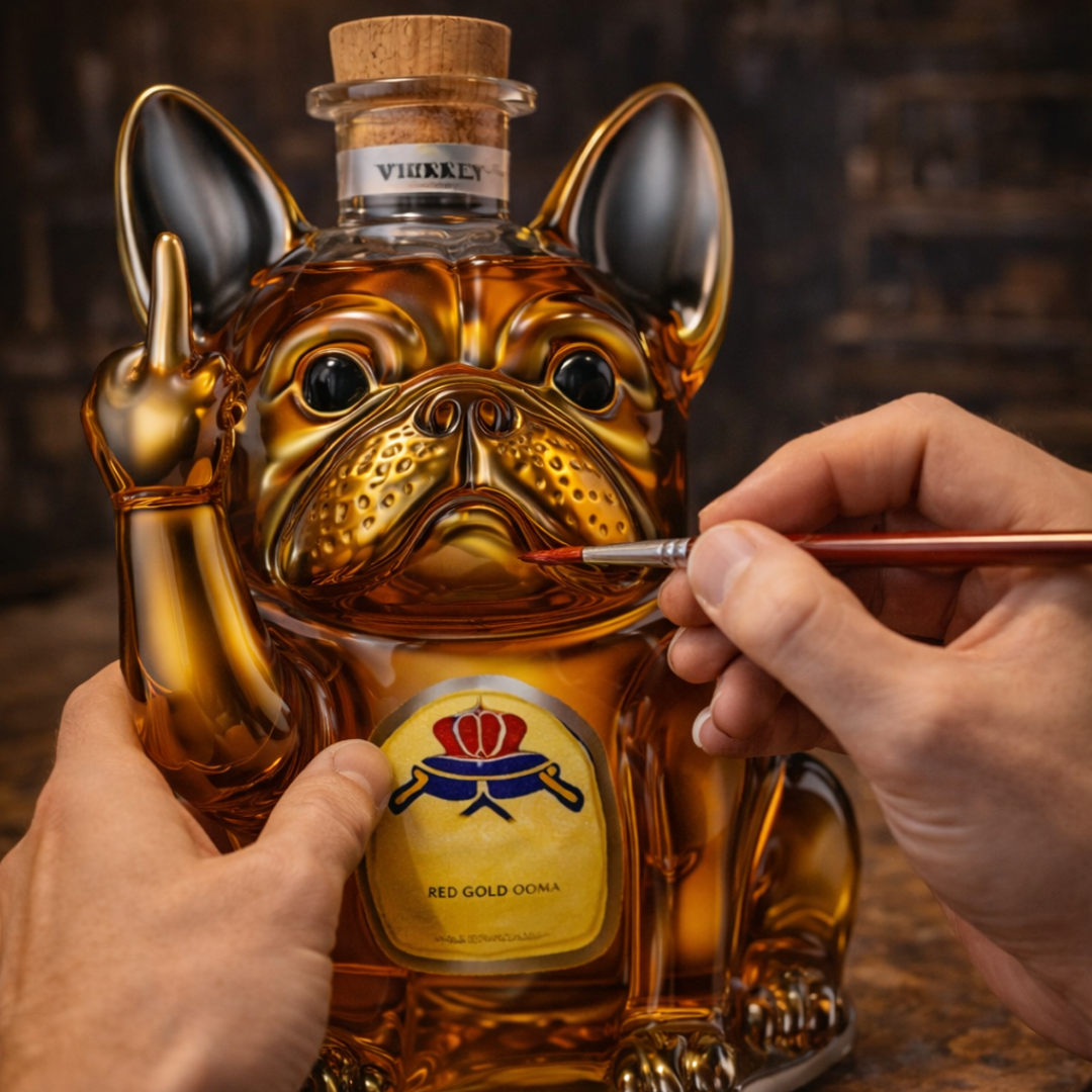 Garrafa de whisky - Edición Canina