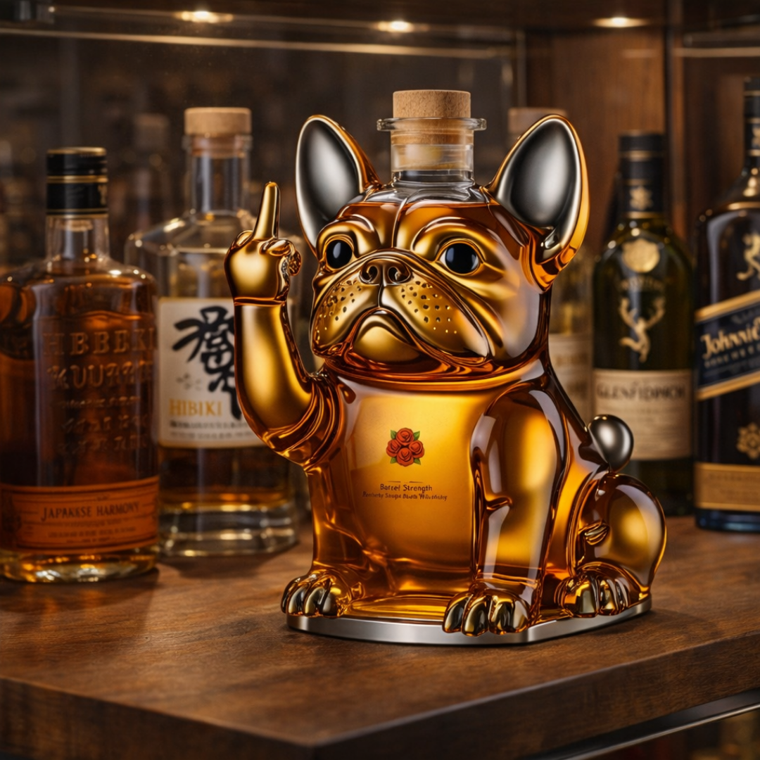 Garrafa de whisky - Edición Canina