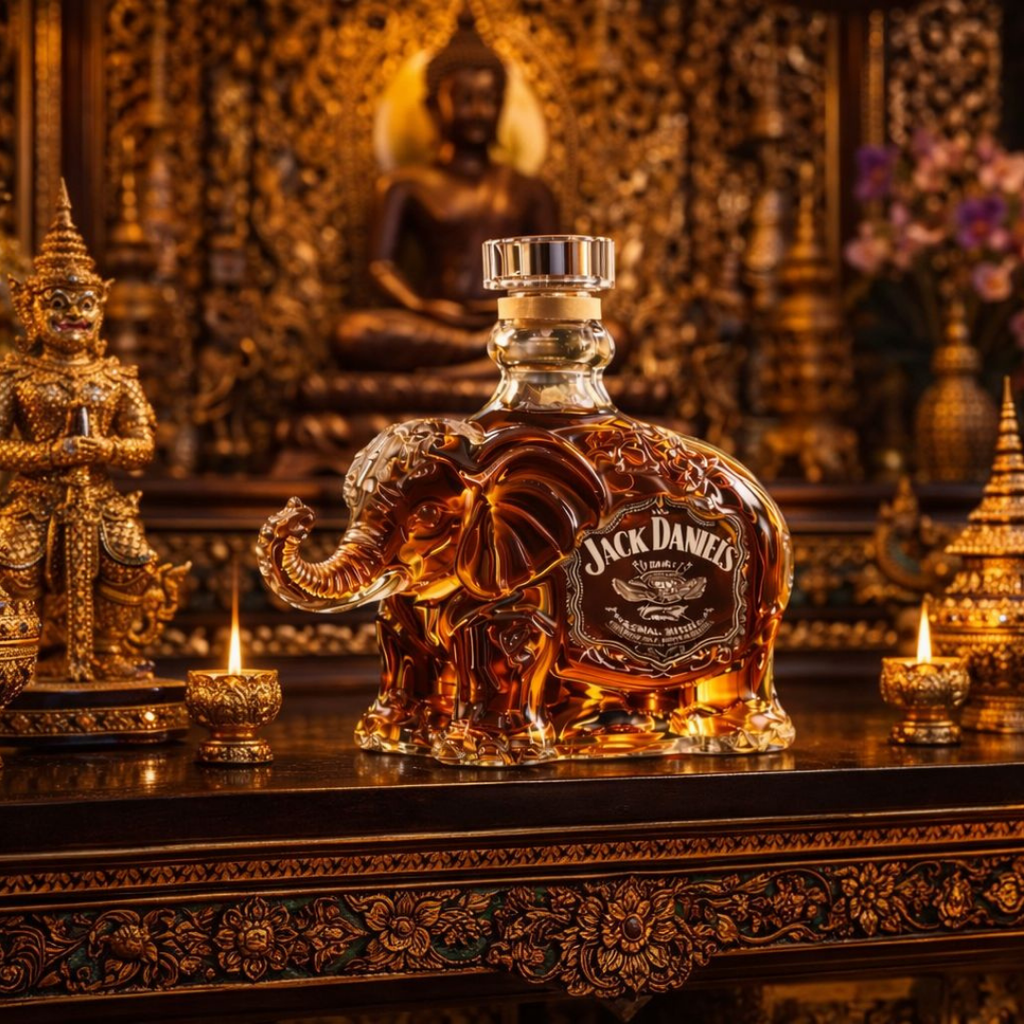 Garrafa de whisky - Edición Elefante