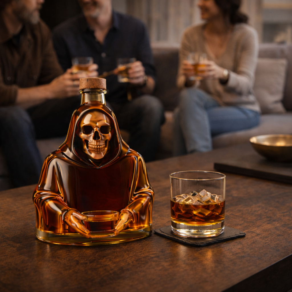 Garrafa de whisky - Edición Muerte