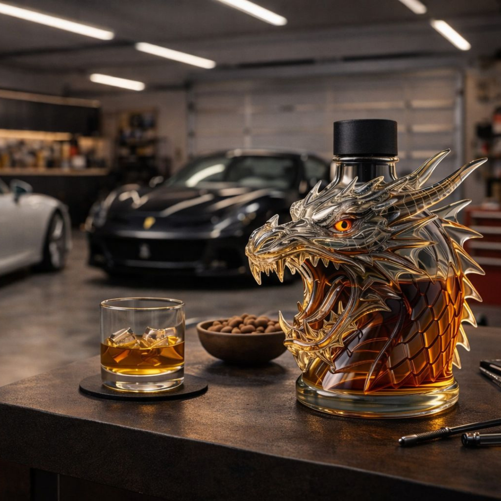Garrafa de whisky - Edición Dragon