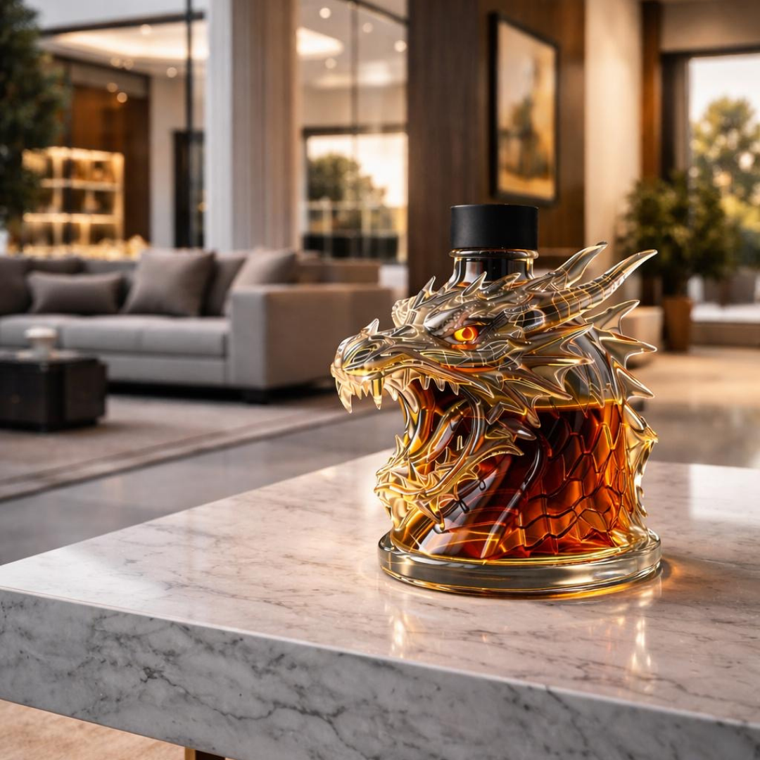 Garrafa de whisky - Edición Dragon