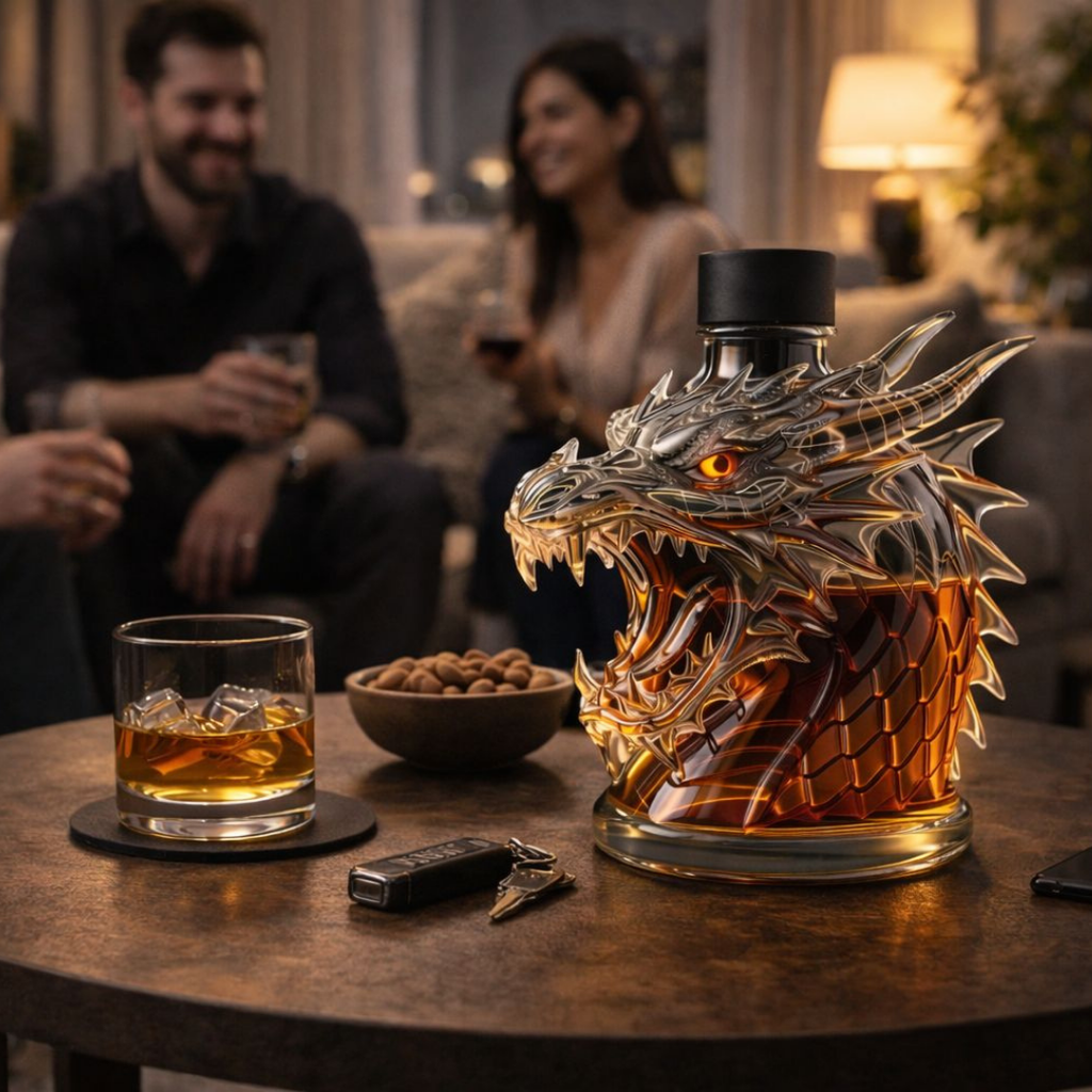 Garrafa de whisky - Edición Dragon
