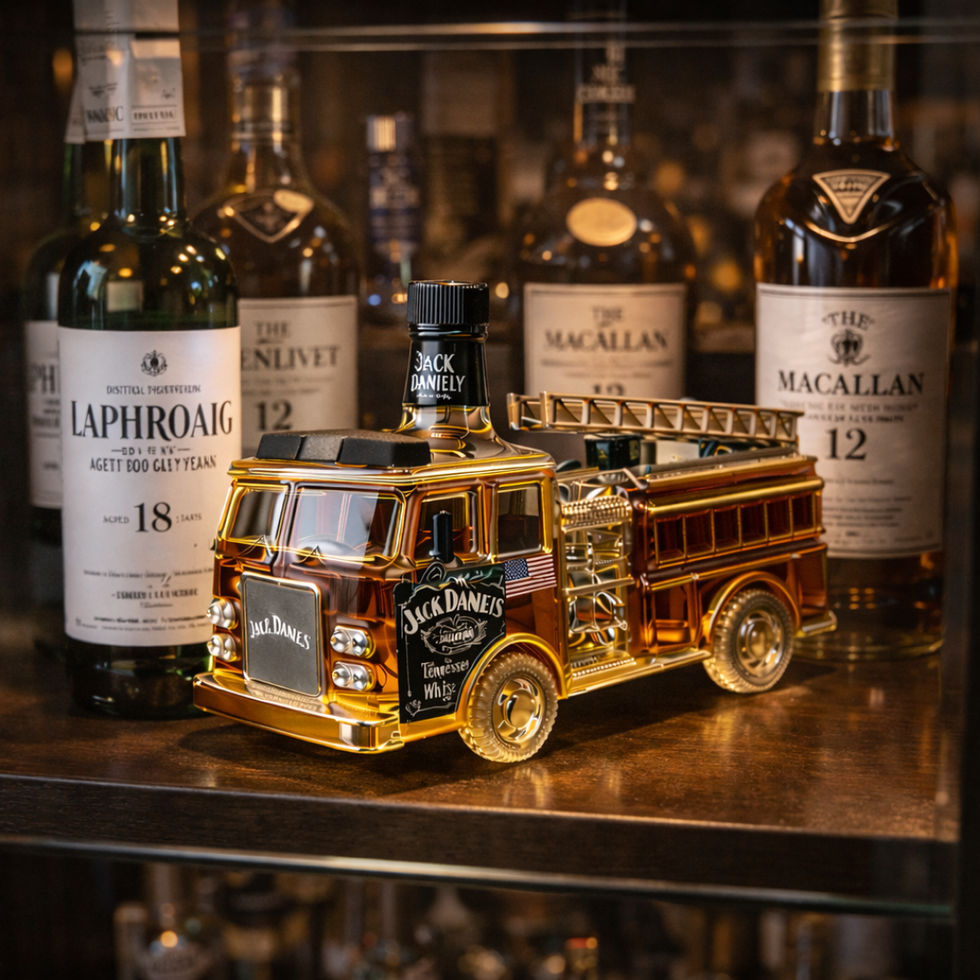 Garrafa de whisky - Edición Bombero