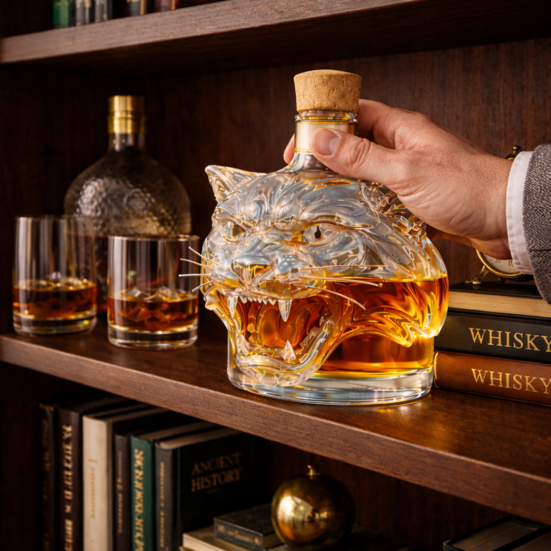 Garrafa de whisky - Edición Tigre