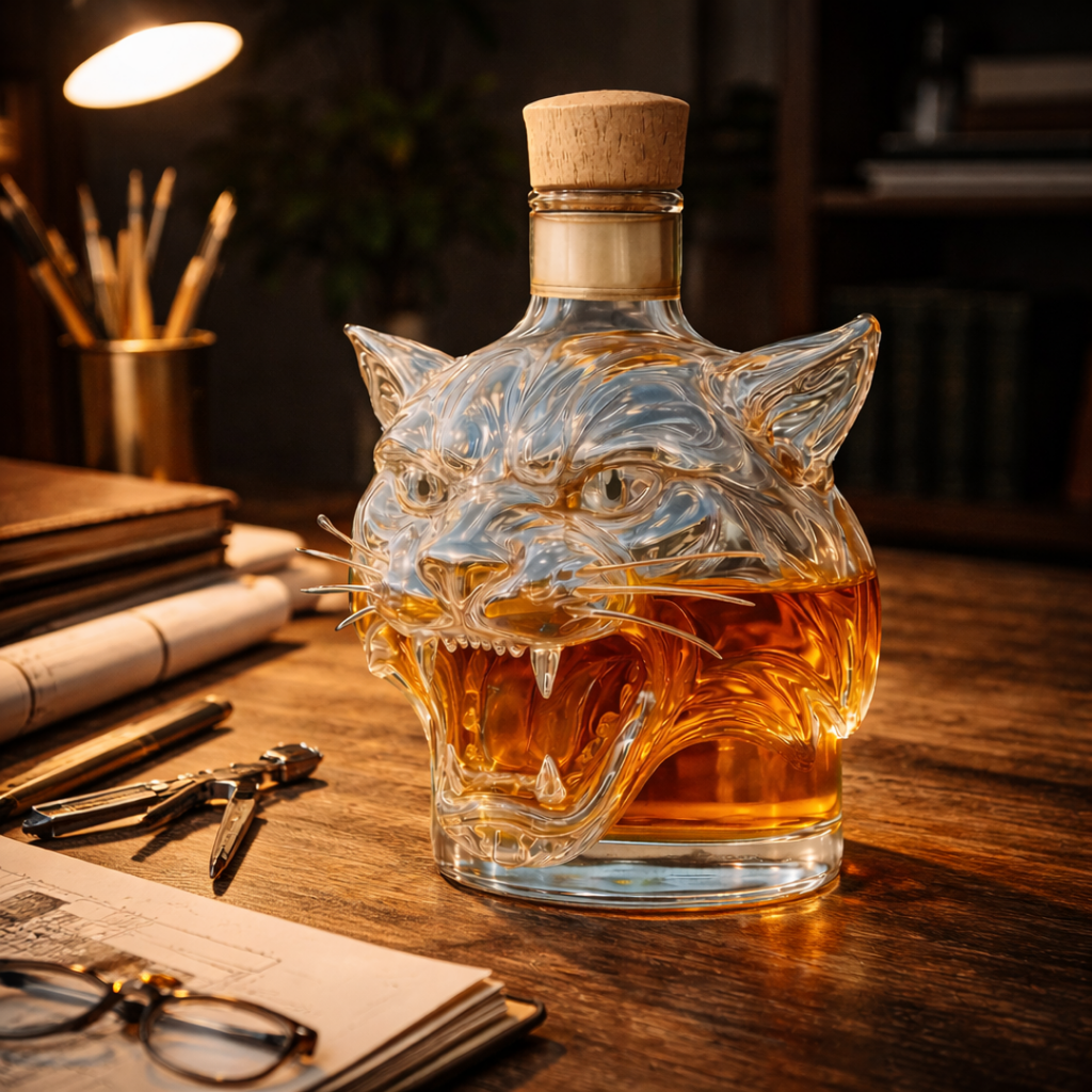 Garrafa de whisky - Edición Tigre