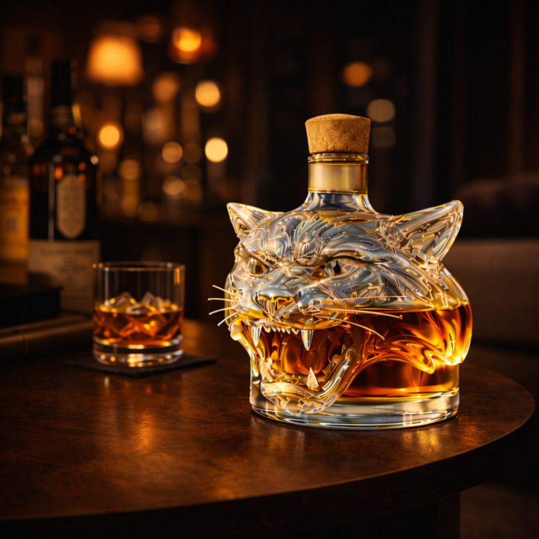Garrafa de whisky - Edición Tigre