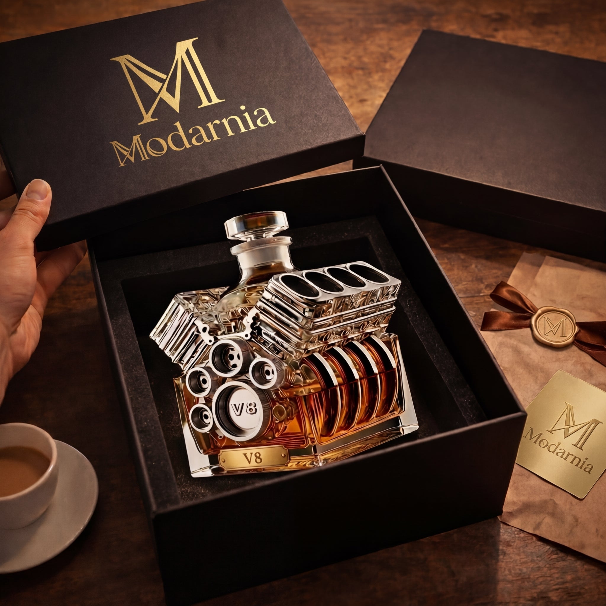 Garrafa de whisky - Edición V8