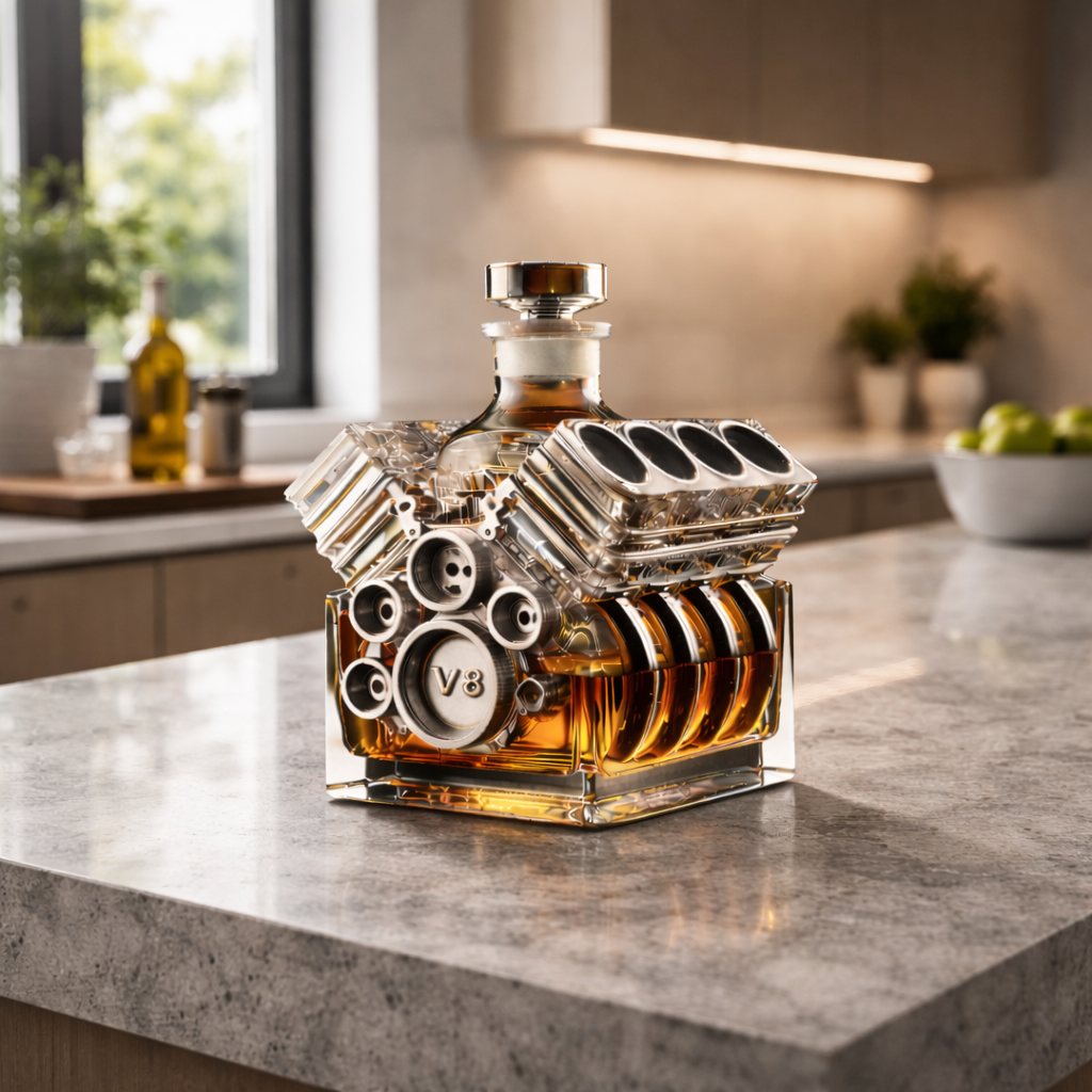 Garrafa de whisky - Edición V8