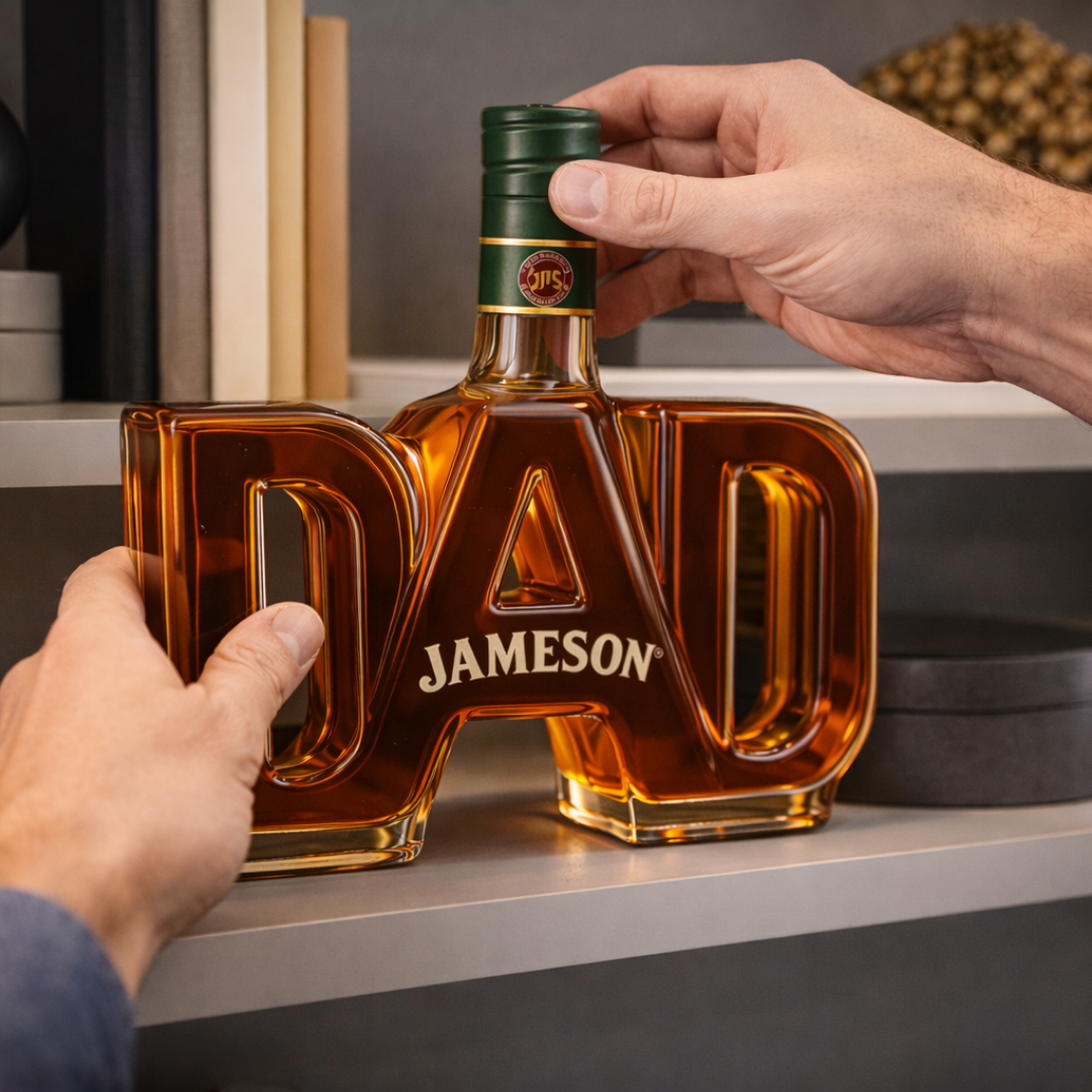 Garrafa de whisky - Edición Día del Padre