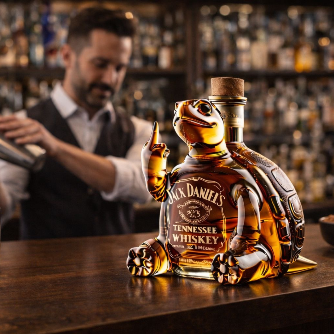 Garrafa de whisky - Edición Tortuga