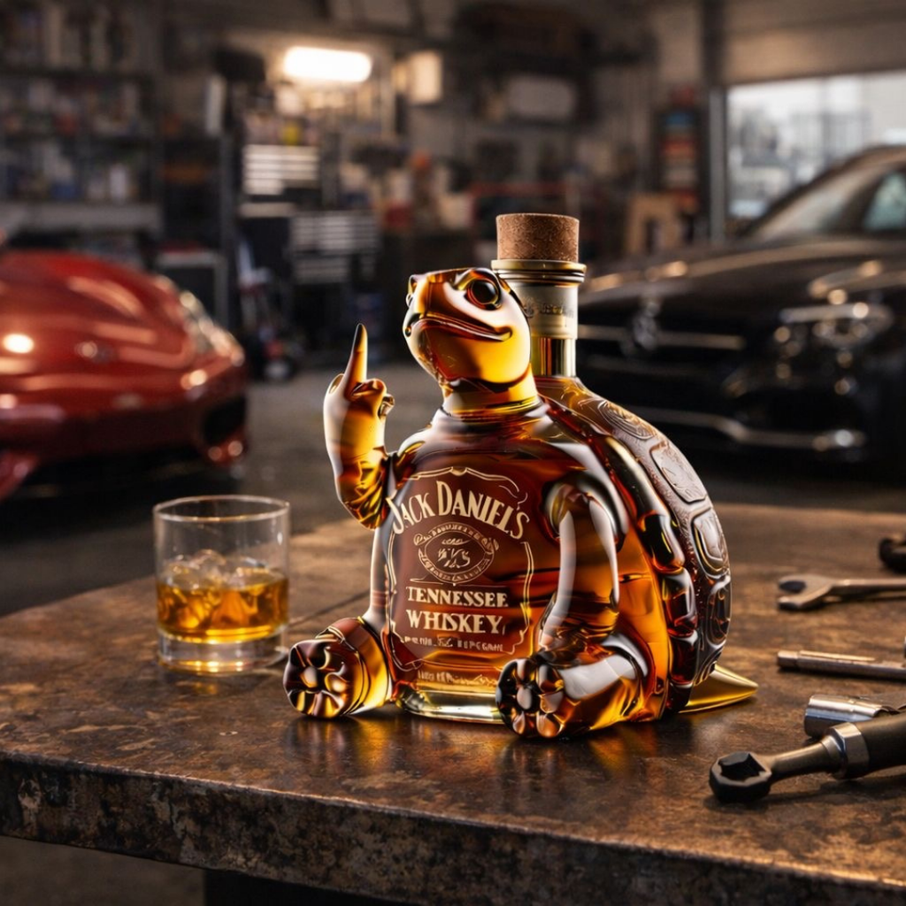 Garrafa de whisky - Edición Tortuga