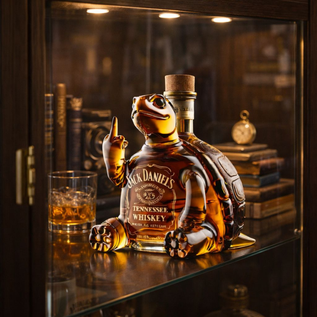 Garrafa de whisky - Edición Tortuga