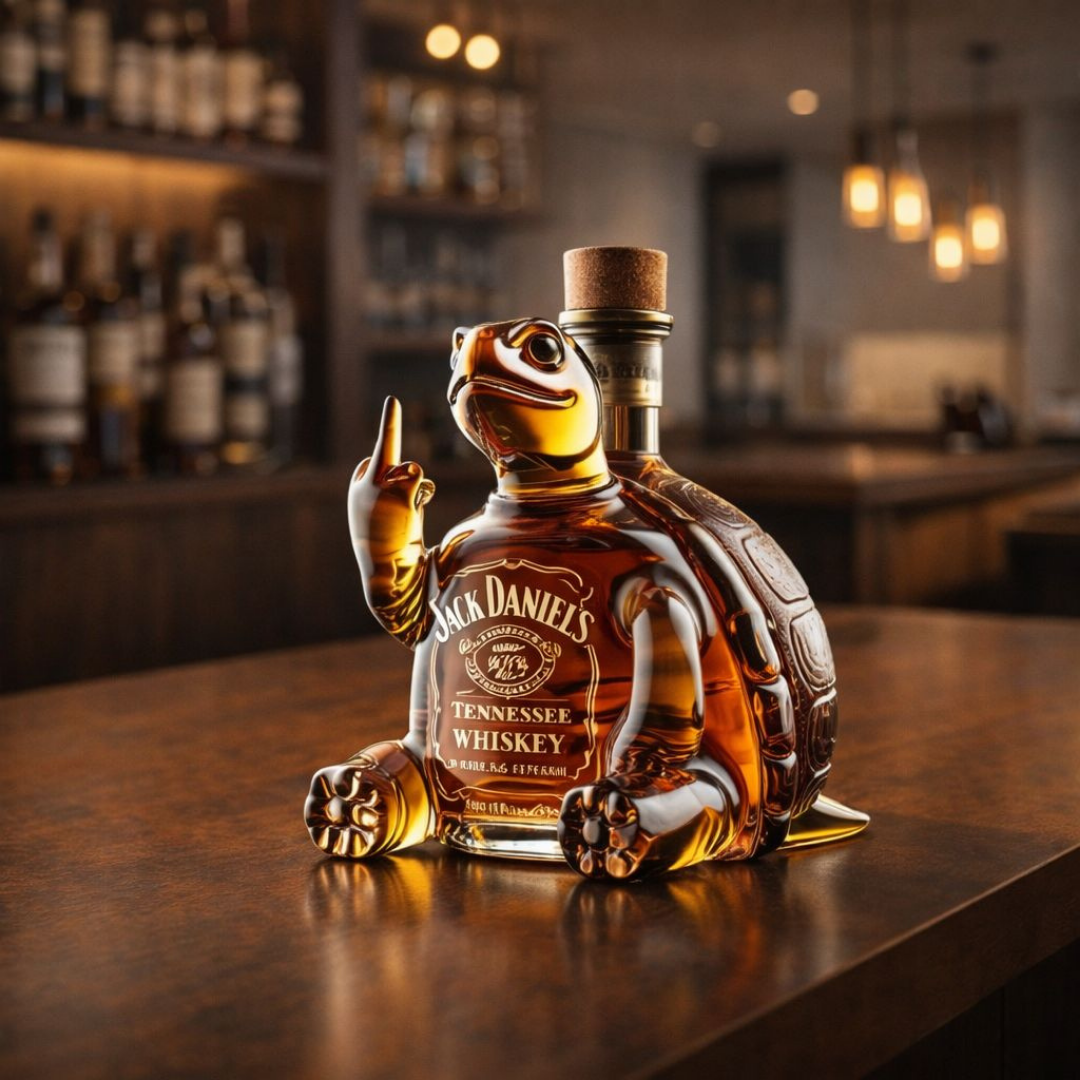 Garrafa de whisky - Edición Tortuga