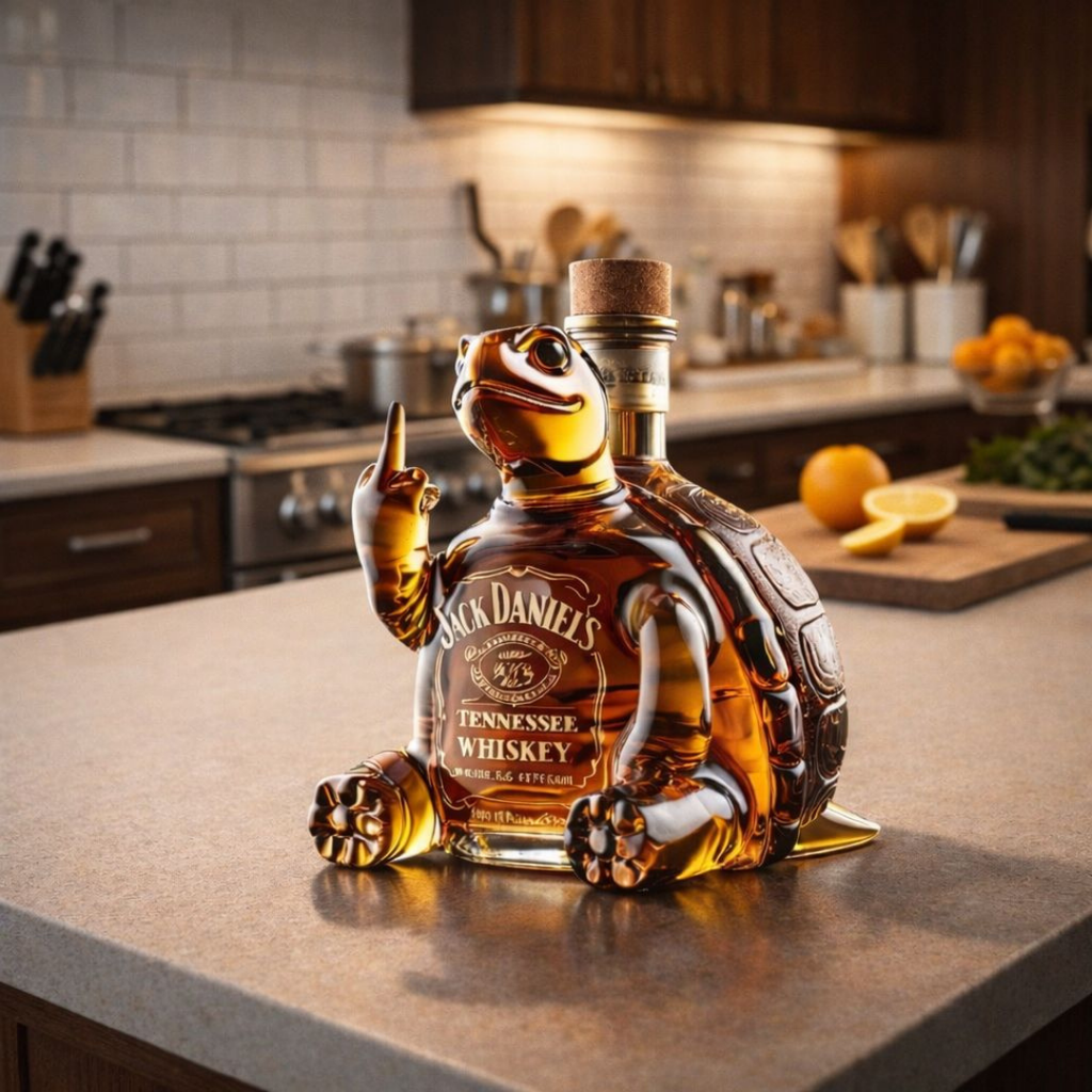 Garrafa de whisky - Edición Tortuga